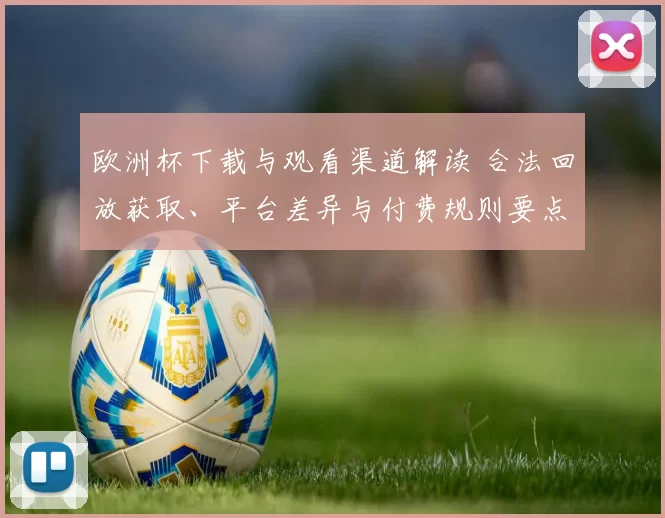 欧洲杯下载与观看渠道解读 合法回放获取、平台差异与付费规则要点